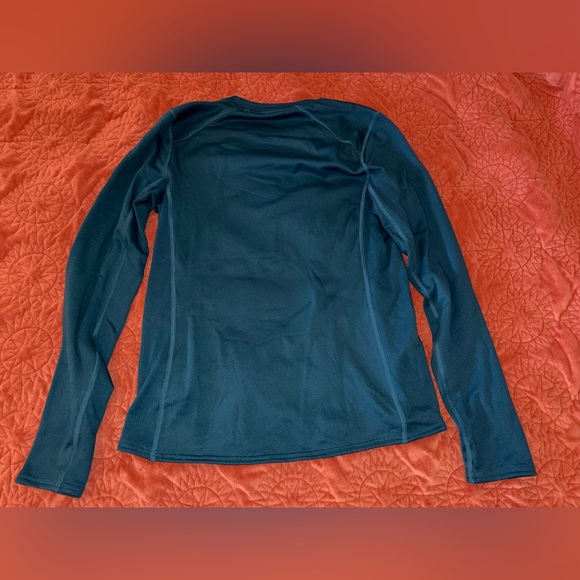 L.L. Bean❄️Women’s Heavyweight Base Layer Crew Top AND Pants in Spruce - Picture 6 of 15